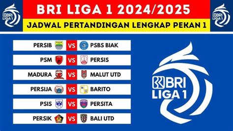 Jadwal Lengkap Persa Di BRI Liga 1 2024 2025 Indonesia Descubra