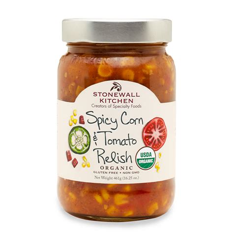 Spicy Corn & Tomato Relish (Organic)