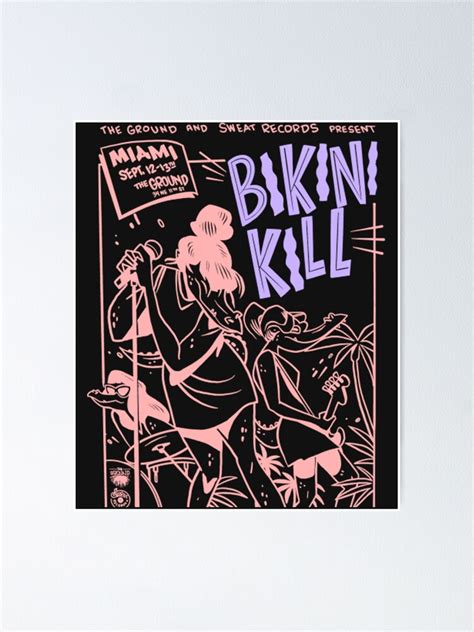 Bikini Kill Poster For Sale By TheHawthorneWit Redbubble