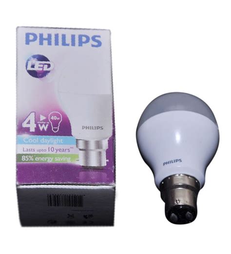 Buy Philips Ace Saver Cool White Watt Led Bulb K Online Led