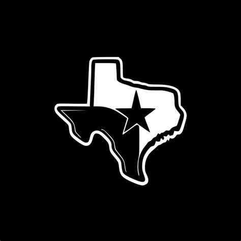 Texas - Black and White Isolated Icon - Vector illustration 24142891 ...