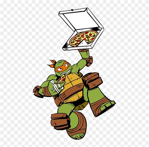 Pizza Clipart Teenage Mutant Ninja Turtles Michelangelo Ninja Turtle