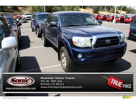 2006 Indigo Ink Pearl Toyota Tacoma V6 PreRunner Double Cab 71744388