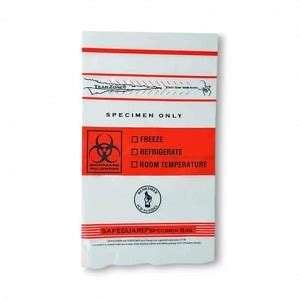 Mortech Biohazard Specimen Bags Medline Industries Inc