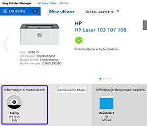 Sprawdzanie Poziom W Atramentu Lub Tonera W Drukarce Hp Wsparcie Hp