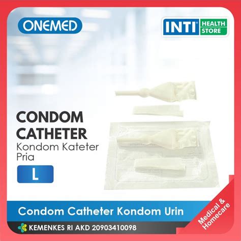 Onemed Condom Catheter Kondom Kateter Kondom Urin Lazada Indonesia