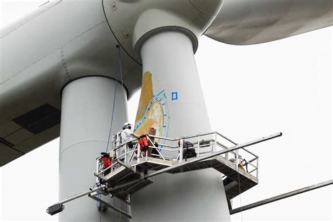 Wind Turbine Blade Repair And Rotor Services Rope Partner