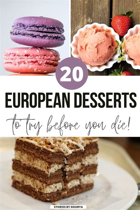 20 Drool Worthy European Desserts Stories By Soumya International