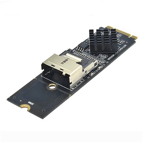 Carte D Extension M 2 NVME Vers SFF 8087 SATA3 0 Carte Adaptateur De