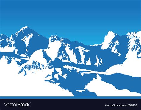 Mountain Royalty Free Vector Image VectorStock