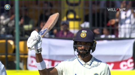 Maiden Fifty In Test Match Cricket On His Debut For Devdutt Padikkal