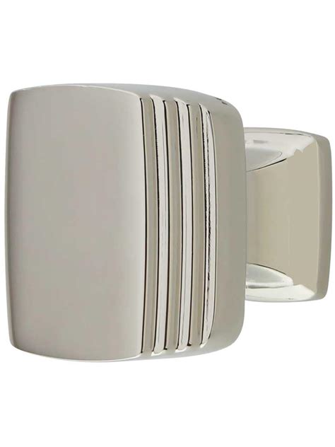 Art Deco Cabinet Knob 1 14 Square House Of Antique Hardware