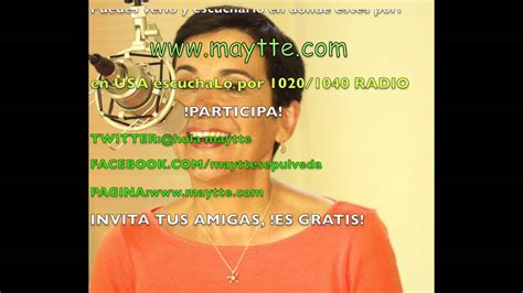 Maytte En La Radio Amplia Tu Circulo Social Youtube