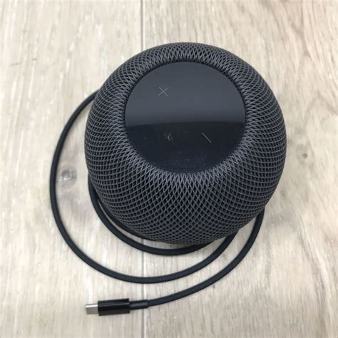 164 D Apple HomePod mini MY5G2J A ホームポッド ミニ スペースグレー スマート スピーカー ジャンク