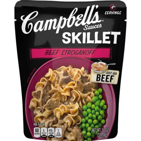 Campbell S Beef Stroganoff Skillet Sauces 11 Oz Kroger