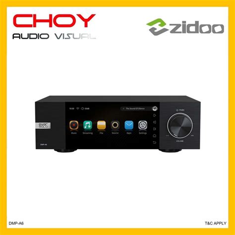 Zidoo Eversolo Dmp A Music Streamer Player Choy Audio Visual