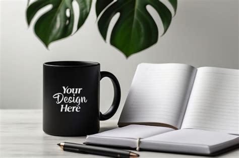 Black Mug Mockup Graphic By Mercimockups Creative Fabrica