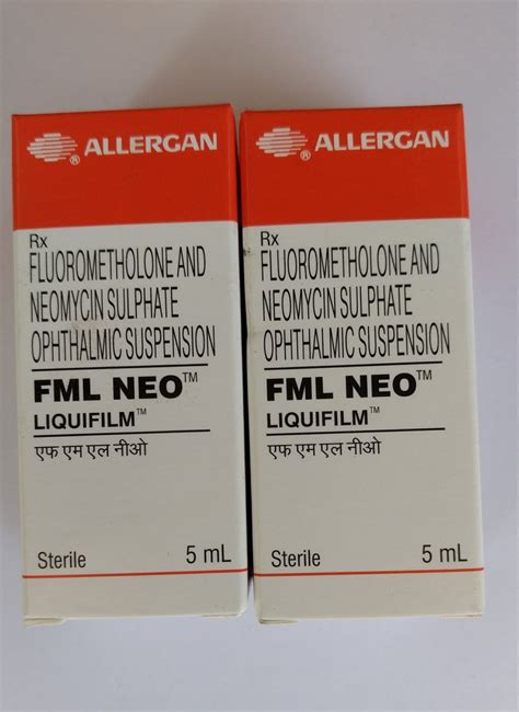 Allergan FML Neo Drop For Clinical Bottle Size 5 Ml At Rs 105 Piece