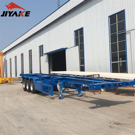 Wholesale Price Axles Ft Ft Container Transport Flatbed Skeleton