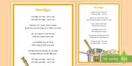 My Porridge Worksheet Worksheet Hecho Por Educadores