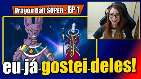 Ycass Vendo Bills E Whis Pela Primeira Vez Dragon Ball SUPER EP 1