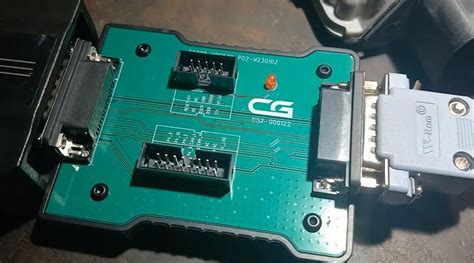Cg Fc200 With Mpc5xx Adapter Clone Med 9510 Ecu On Bench Uobdii