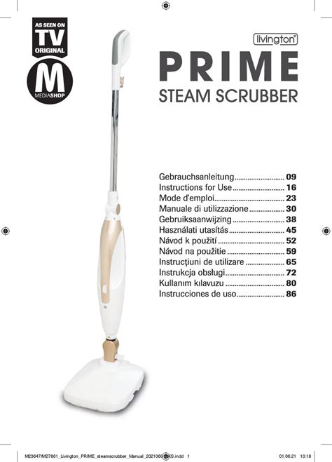 N Vod K Pou It Mediashop Livington Prime Steam Scrubber Zbozi Cz