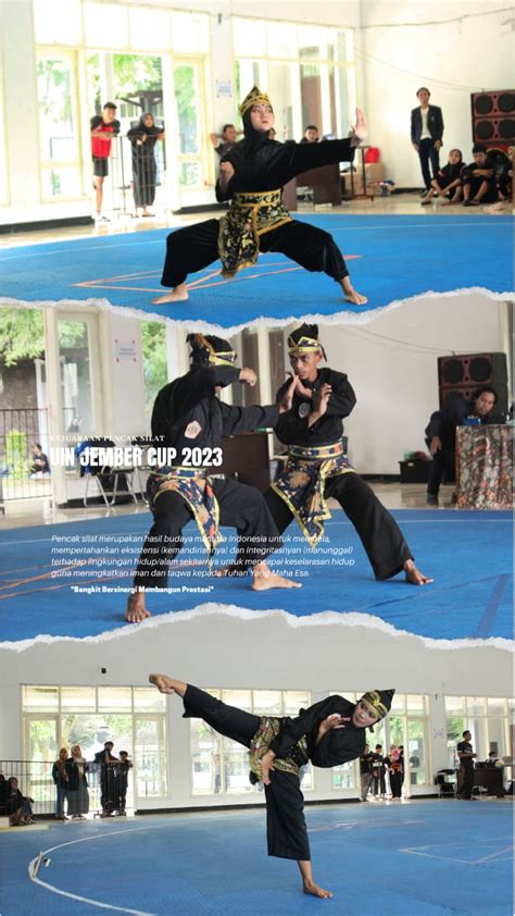 Ratusan Atlet Silat Dalam Kejuaraan Uin Jember Cup Universitas