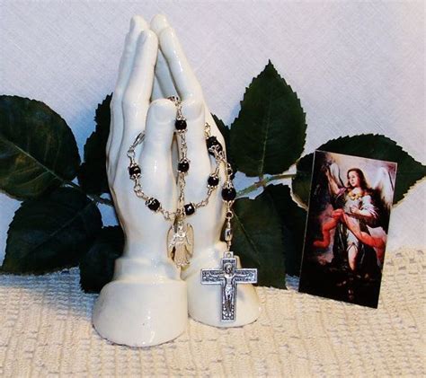 Unbreakable Chaplet Of St Sealtiel The Archangel Patron Of Etsy