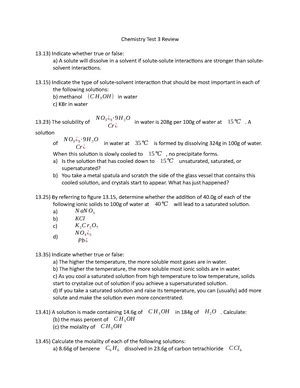 Chem Final Exam Study Guide Final Exam Study Guide General Chemistry