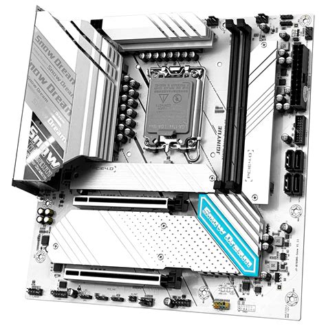 精粤b760m Snow Dream D5主板v111版本 Intel Lga1700 精粤jginyue官网