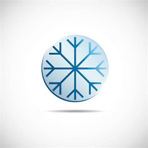 Premium Vector | Round Vector sign Ice on white background