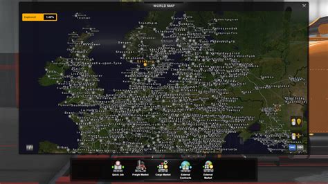 Скачать Euro Truck Simulator 2 "Карты Мира. Цветная Подложка для Карты ...