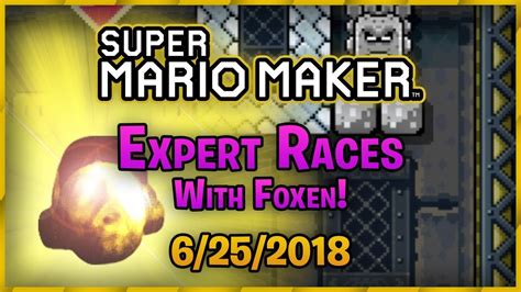 Simpleflips Super Mario Maker Man Races W Foxen