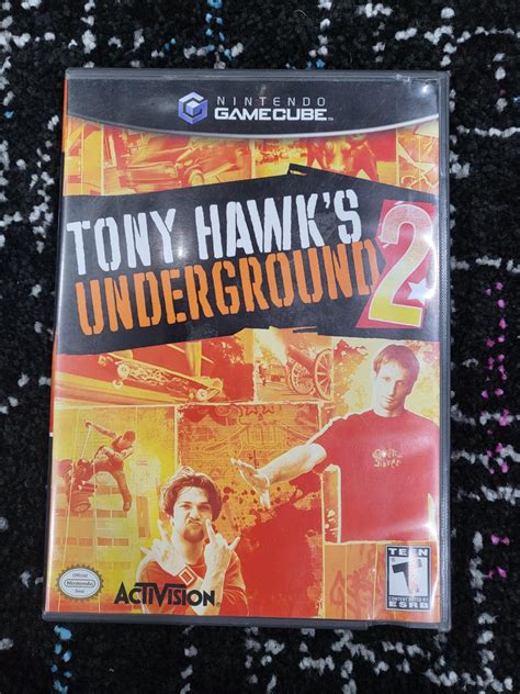 Tony Hawk Underground Box And Manual Only Gamecube