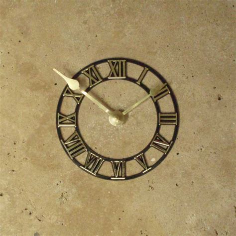 Coffee Stone Mantel Clocks