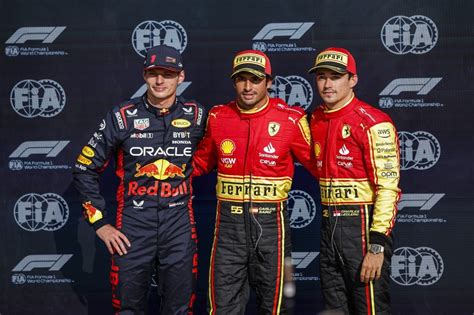 Carlos Sainz Max Verstappen Charles Leclerc Was für tolle Fans