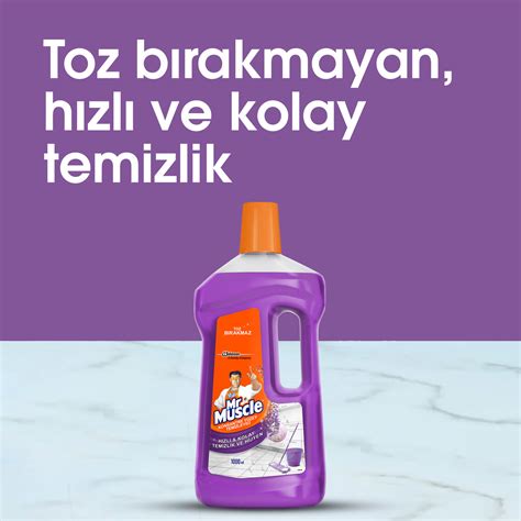 Mr Muscle Konsantre Yüzey Temizleyici Lavanta 1 L