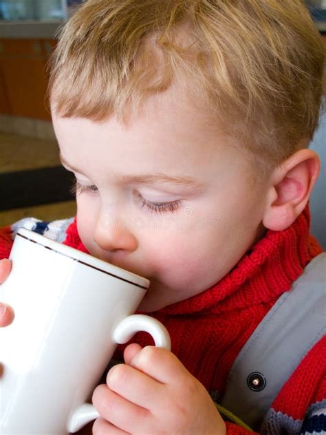 Girl Drinking Juice Stock Photo Image Of Caucasian Beautiful 18289360