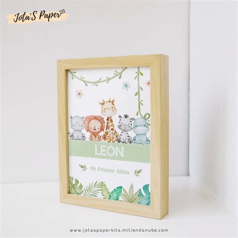 Kit Imprimible Selva Bebe Comprar En Jotas Paper Kits