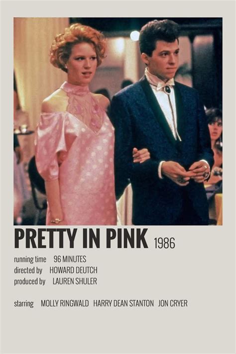 Pretty In Pink Minimalist Poster