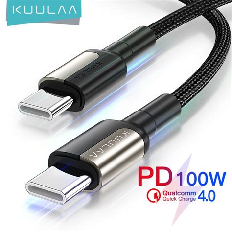 Kuulaa Usb Type C To Cable Qc Quick Charge For Xiaomi Redmi Note