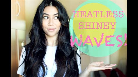 Volume And Beachy Waves Without Heat Heatless Tutorial Youtube