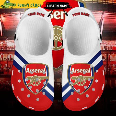 Personalized Arsenal Soccer Crocs Clog Shoes Discover Comfort And