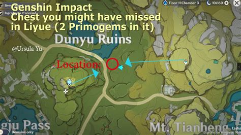 Guide Chest You Might Have Missed In Liyue 2 Primogems In It R