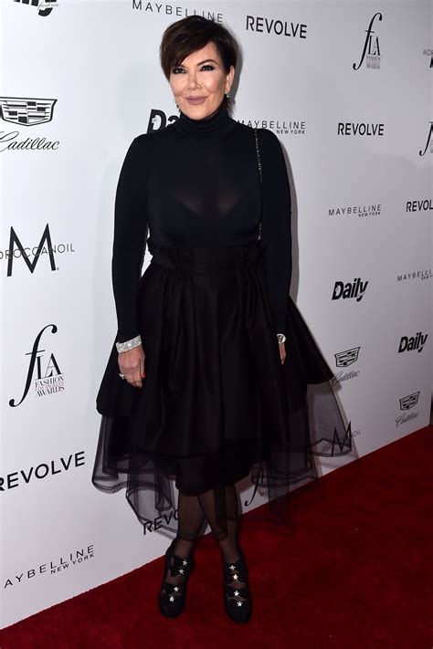 The Daily Front Rows Fashion La Awards Fashion Kris Jenner Style