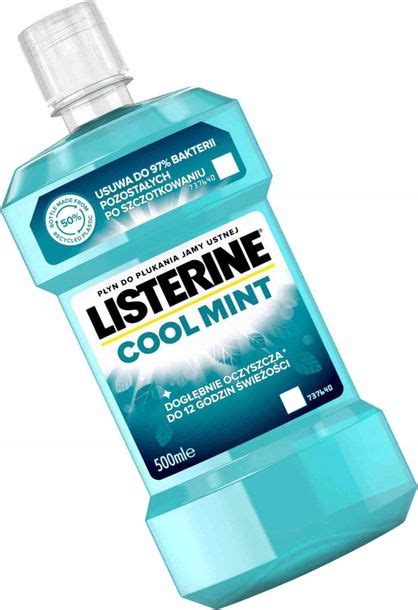 Listerine PŁyn Do PŁukania Ust 500 Ml Cool Mint Erlipl