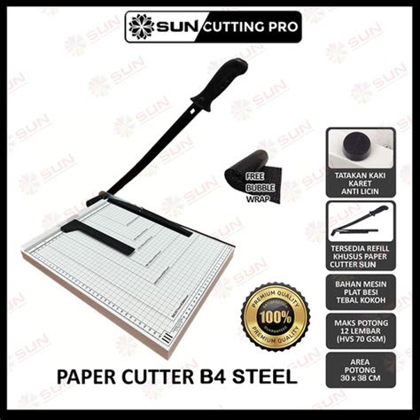 Jual Alat Potong Kertas Ukuran B4 Paper Cutter B4 Premium F4