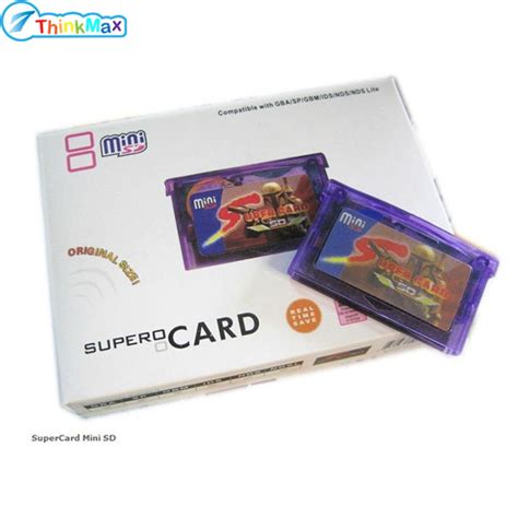 Mini Super Card And Sd Flash Card Adapter Cartridge 2gb Game Backup