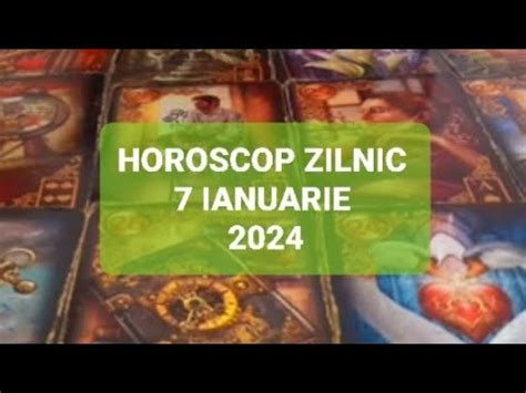 Tarot Horoscop Zilnic Ianuarie Youtube